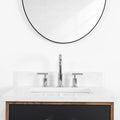 
                  
                    Sidney 24" Wall Mount Matte Black Bathroom Vanity - All Drawers
                  
                