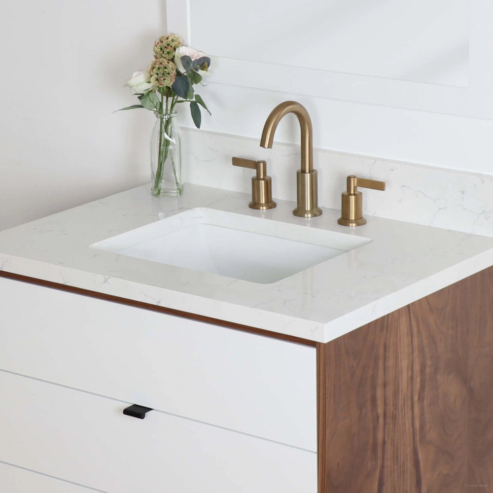 
                  
                    Sidney 30" Gloss White Bathroom Vanity - All Drawers
                  
                