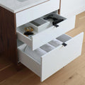 
                  
                    Sidney SLIM 30" Gloss White Bathroom Vanity - All Drawers Teodor Bathroom Vanity Canada
                  
                