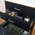 
                  
                    Sidney 30" Matte Black Bathroom Vanity - All Drawers
                  
                