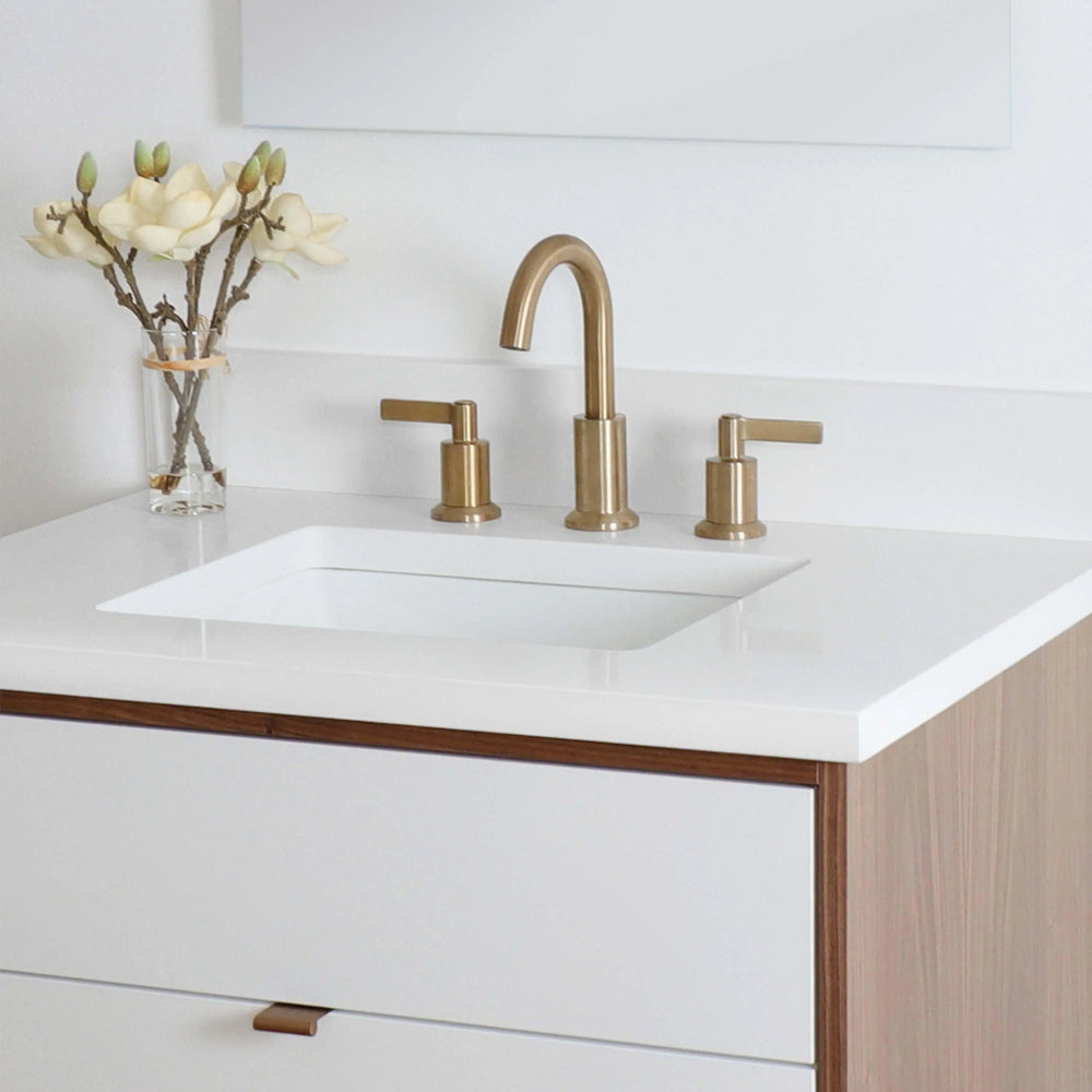
                  
                    Sidney 30" Wall Mount Gloss White Bathroom Vanity - All Drawers
                  
                