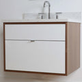 
                  
                    Sidney SLIM 30" Wall Mount Gloss White Bathroom Vanity - All Drawers Teodor Bathroom Vanity Canada
                  
                