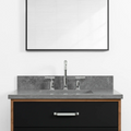 
                  
                    Sidney 30" Wall Mount Matte Black Bathroom Vanity - All Drawers
                  
                