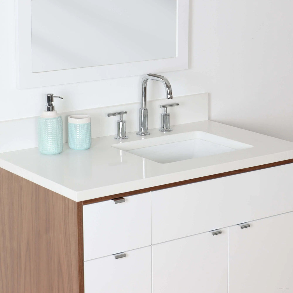 
                  
                    Sidney 36" Gloss White Bathroom Vanity, Right Sink
                  
                