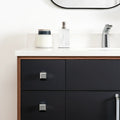 
                  
                    Sidney 36" Matte Black Bathroom Vanity, Right Sink
                  
                