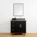 
                  
                    Sidney 36" Matte Black Bathroom Vanity, Right Sink
                  
                