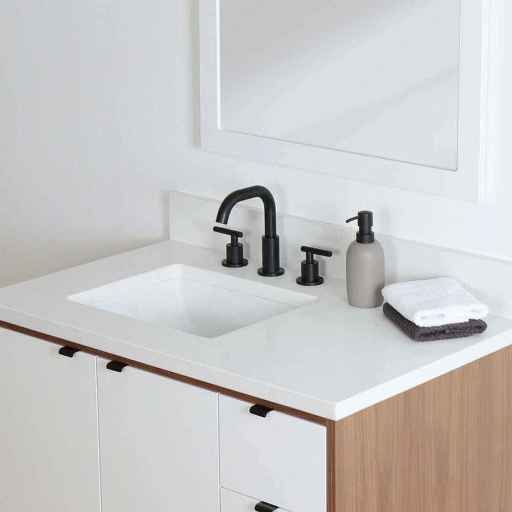 
                  
                    Sidney 36" Wall Mount Gloss White Bathroom Vanity, Left Sink
                  
                