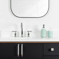 
                  
                    Sidney 36" Wall Mount Matte Black Bathroom Vanity, Left Sink
                  
                