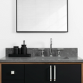 
                  
                    Sidney 36" Wall Mount Matte Black Bathroom Vanity, Right Sink
                  
                