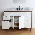 
                  
                    Sidney SLIM 48" Gloss White Bathroom Vanity Teodor Bathroom Vanity Canada
                  
                