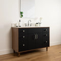 
                  
                    Sidney 48" Matte Black Bathroom Vanity
                  
                