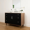 
                  
                    Sidney 48" Matte Black Bathroom Vanity
                  
                