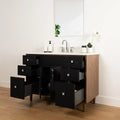 
                  
                    Sidney 48" Matte Black Bathroom Vanity
                  
                