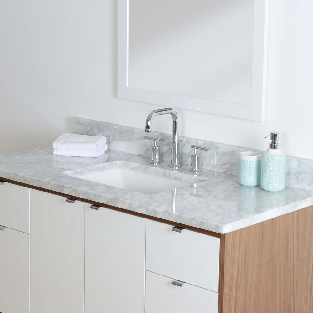
                  
                    Sidney 48" Wall Mount Gloss White Bathroom Vanity
                  
                