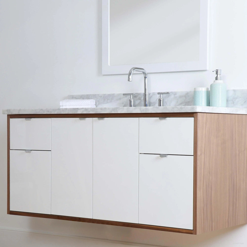 
                  
                    Sidney 48" Wall Mount Gloss White Bathroom Vanity
                  
                