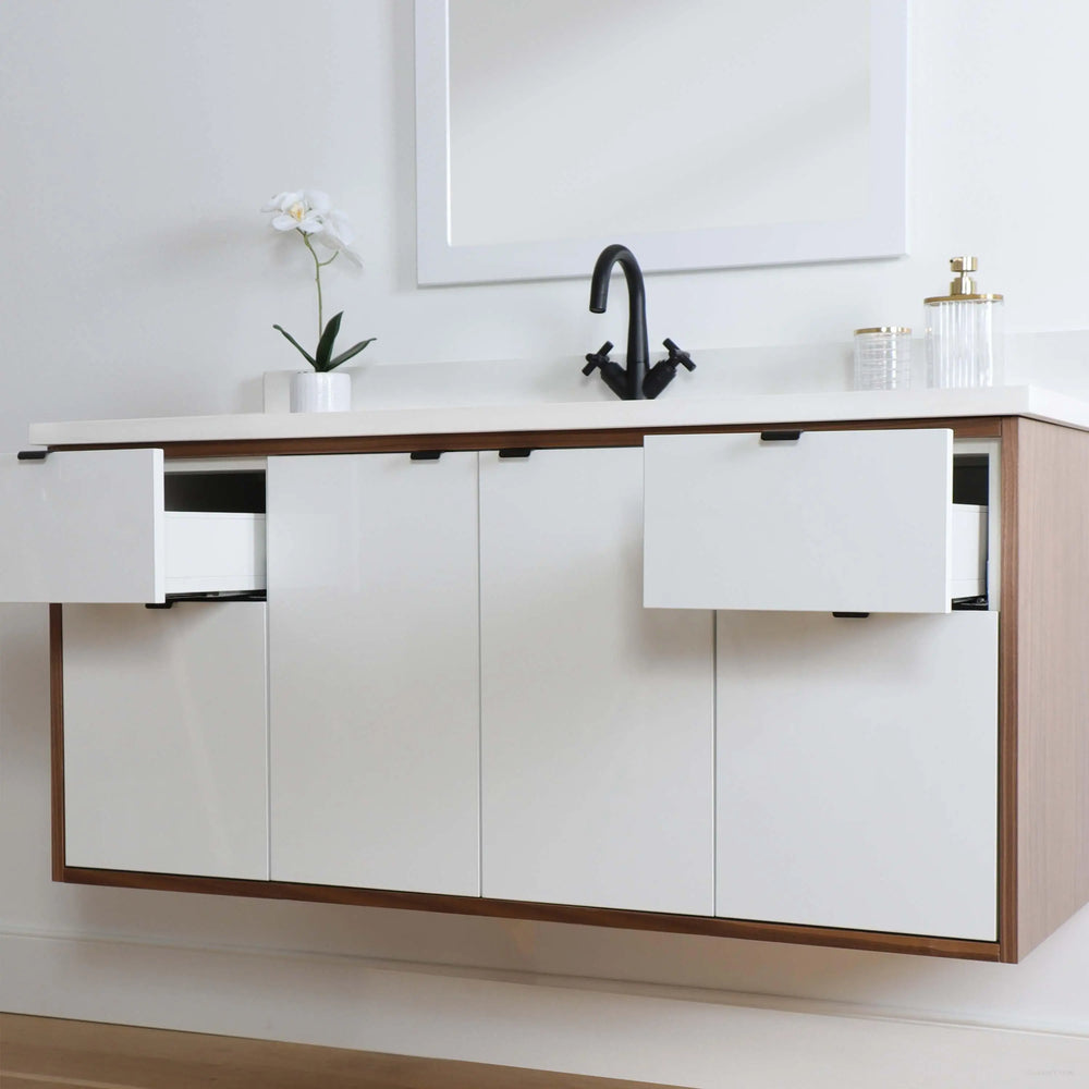 
                  
                    Sidney 48" Wall Mount Gloss White Bathroom Vanity
                  
                