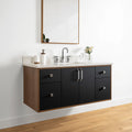 
                  
                    Sidney 48" Wall Mount Matte Black Bathroom Vanity
                  
                