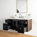 
                  
                    Sidney 48" Wall Mount Matte Black Bathroom Vanity
                  
                