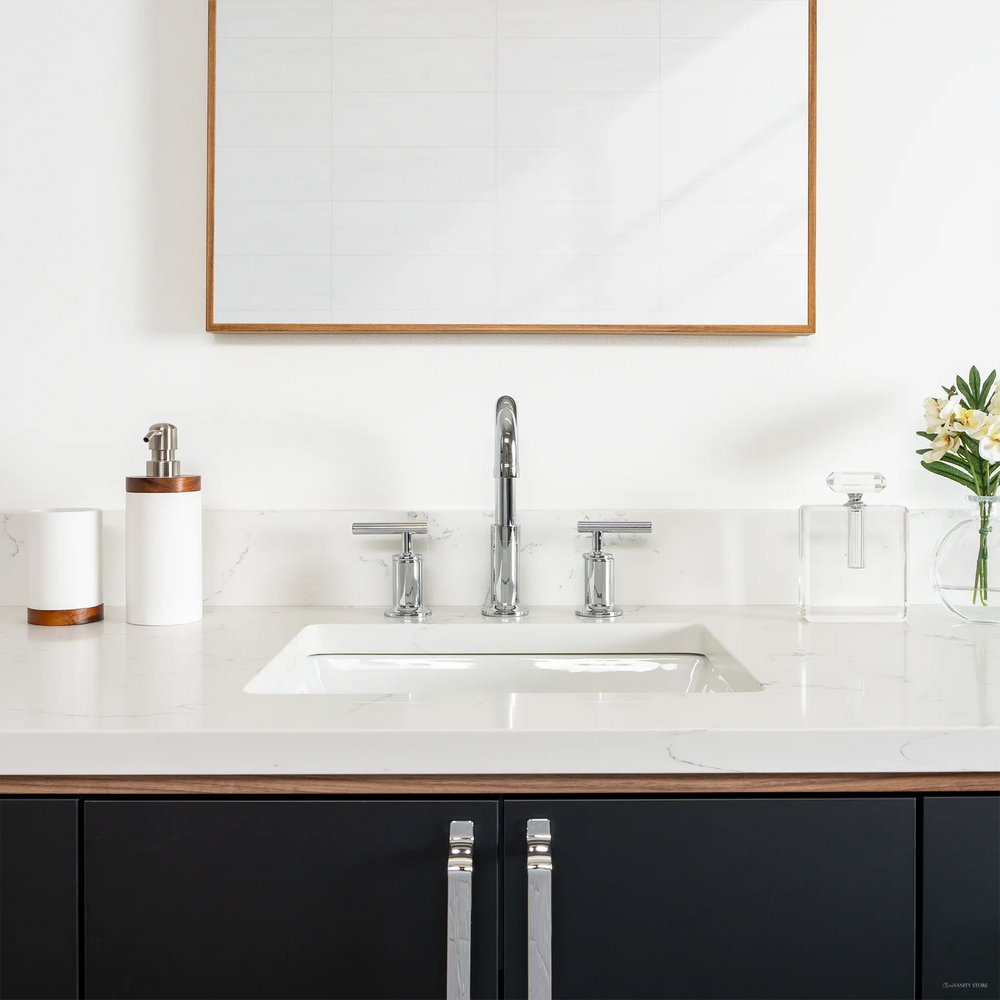 
                  
                    Sidney 48" Wall Mount Matte Black Bathroom Vanity
                  
                