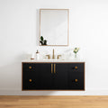 
                  
                    Sidney 48" Wall Mount Matte Black Bathroom Vanity
                  
                