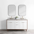 
                  
                    Sidney 60", Teodor® Modern Gloss White Vanity, Double Sink Teodor Bathroom VanityCanada
                  
                
