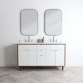 
                  
                    Sidney SLIM 60" Gloss White Bathroom Vanity, Double Sink Teodor Bathroom Vanity Canada
                  
                