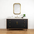 
                  
                    Sidney 60", Teodor® Modern Matte Black Vanity Teodor Bathroom VanityCanada
                  
                