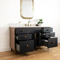
                  
                    Sidney 60" Matte Black Bathroom Vanity
                  
                