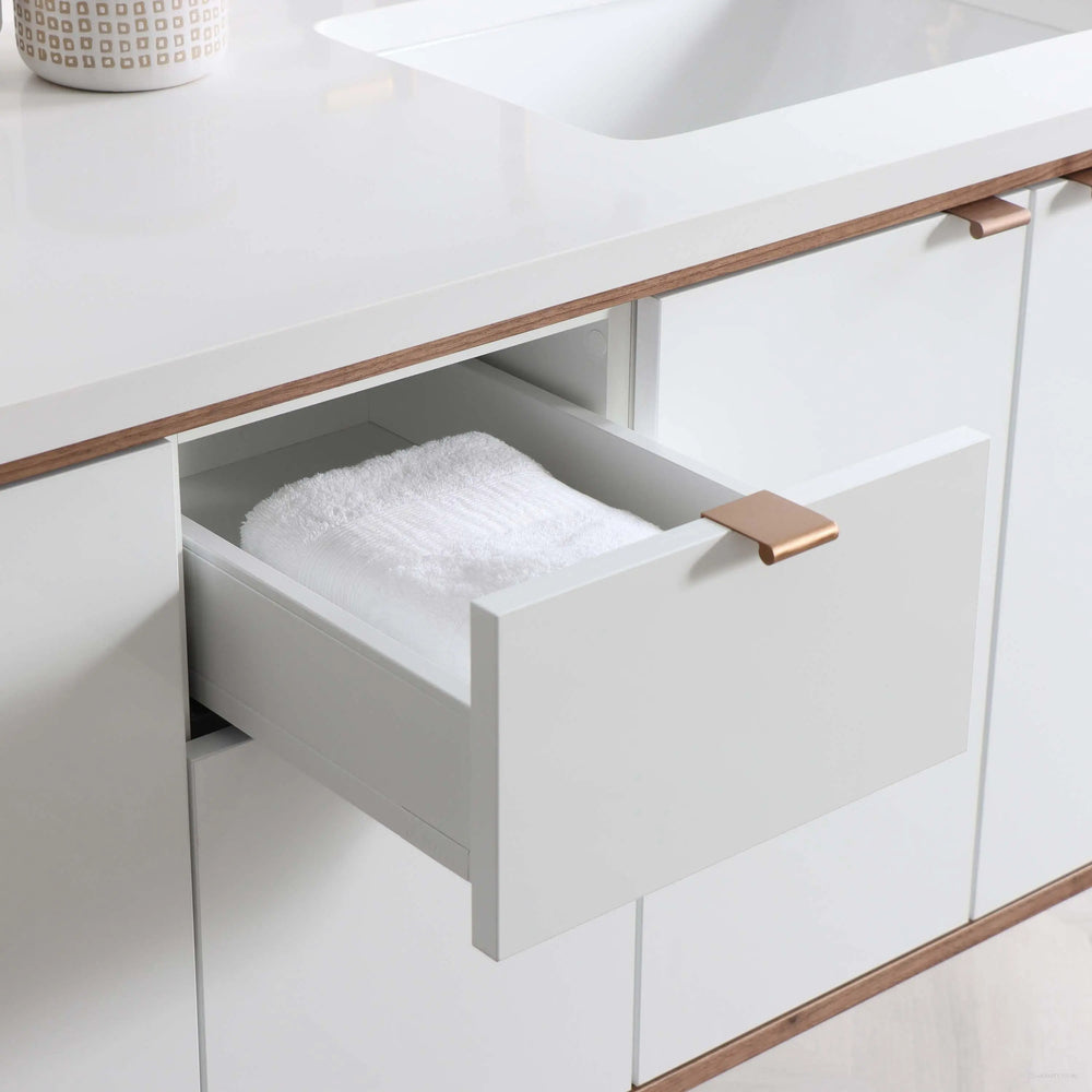 
                  
                    Sidney 60" Wall Mount Gloss White Bathroom Vanity, Double Sink
                  
                