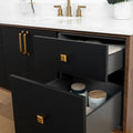 
                  
                    Sidney 60" Wall Mount Matte Black Bathroom Vanity
                  
                