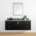 
                  
                    Sidney 60" Wall Mount Matte Black Bathroom Vanity
                  
                