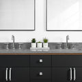 
                  
                    Sidney 60" Wall Mount Matte Black Bathroom Vanity, Double Sink
                  
                