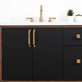 
                  
                    Sidney 60" Wall Mount Matte Black Bathroom Vanity, Double Sink
                  
                