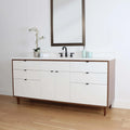 
                  
                    Sidney SLIM 72" Gloss White Bathroom Vanity Teodor Bathroom Vanity Canada
                  
                