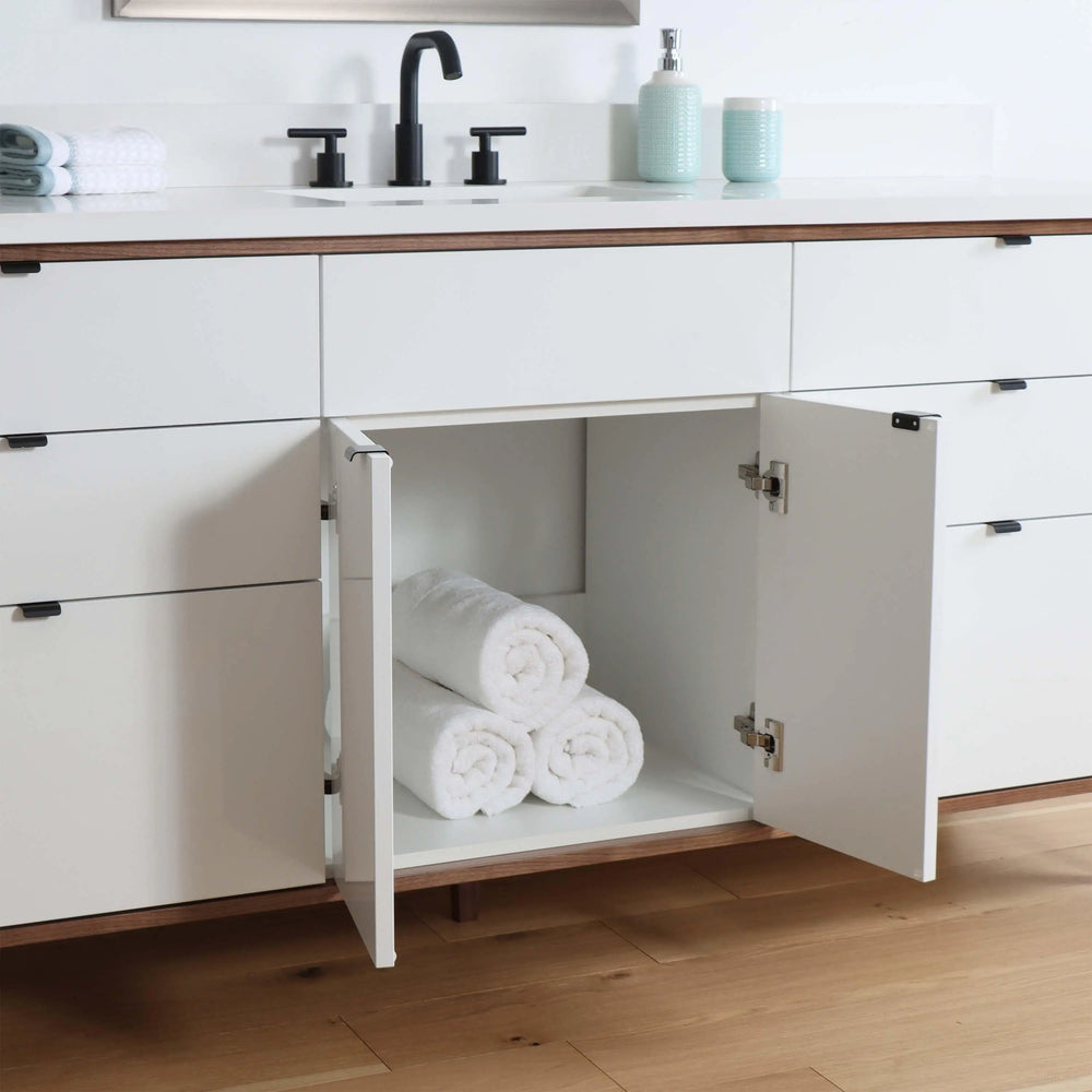 
                  
                    Sidney 72" Gloss White Bathroom Vanity
                  
                