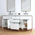 
                  
                    Sidney SLIM 72" Gloss White Bathroom Vanity, Double Sink Teodor Bathroom Vanity Canada
                  
                