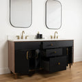 
                  
                    Sidney 72" Matte Black Bathroom Vanity, Double Sink
                  
                