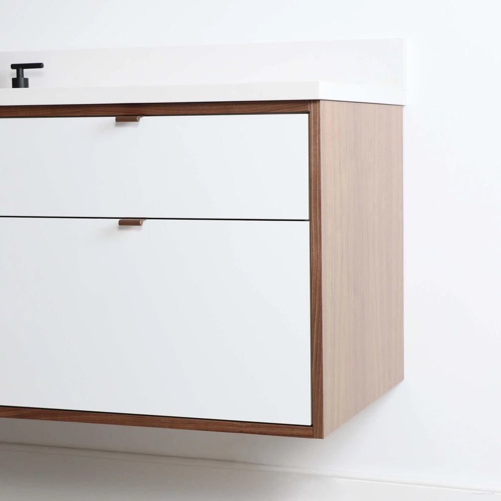 
                  
                    Sidney 72" Wall Mount Gloss White Bathroom Vanity
                  
                