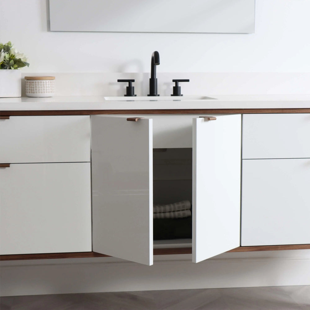 
                  
                    Sidney 72" Wall Mount Gloss White Bathroom Vanity
                  
                