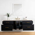 
                  
                    Sidney 72" Wall Mount Matte Black Bathroom Vanity
                  
                