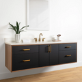 
                  
                    Sidney 72" Wall Mount Matte Black Bathroom Vanity
                  
                
