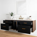 
                  
                    Sidney 72" Wall Mount Matte Black Bathroom Vanity
                  
                