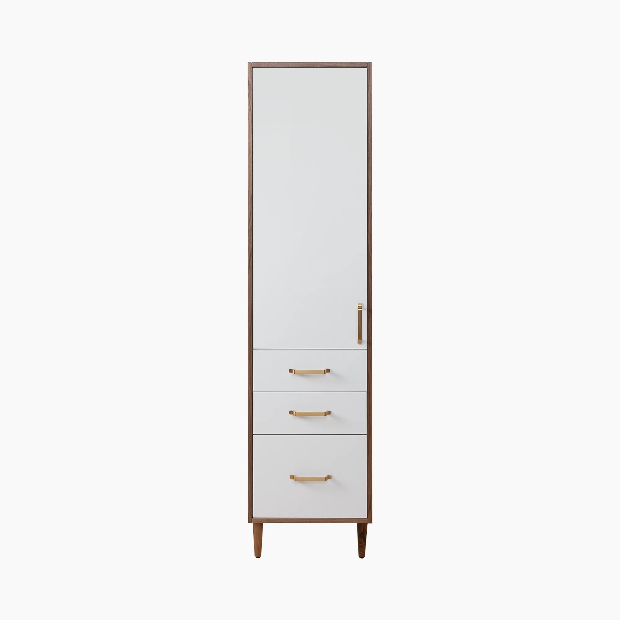 Sidney Gloss White Linen Cabinet