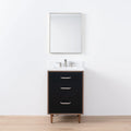 
                  
                    Sidney SLIM, 24" Teodor® Modern Matte Black Vanity Teodor Bathroom VanityCanada
                  
                