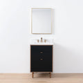 
                  
                    Sidney SLIM, 24" Teodor® Modern Matte Black Vanity Teodor Bathroom VanityCanada
                  
                