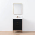 
                  
                    Sidney SLIM, 24" Teodor® Modern Matte Black Vanity Teodor Bathroom VanityCanada
                  
                