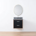 
                  
                    Sidney SLIM, 24" Teodor® Modern Wall Mount Matte Black Vanity Teodor Bathroom VanityCanada
                  
                