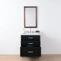 
                  
                    Sidney SLIM, 30" Teodor® Modern Matte Black Vanity Teodor Bathroom VanityCanada
                  
                