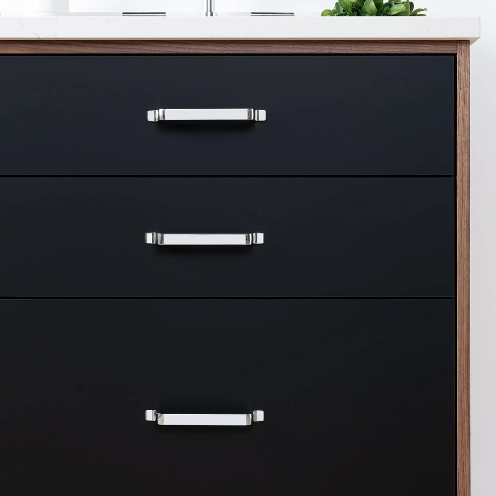
                  
                    Sidney SLIM, 30" Teodor® Modern Matte Black Vanity Teodor Bathroom VanityCanada
                  
                