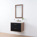
                  
                    Sidney SLIM, 30" Teodor® Modern Wall Mount Matte Black Vanity Teodor Bathroom VanityCanada
                  
                